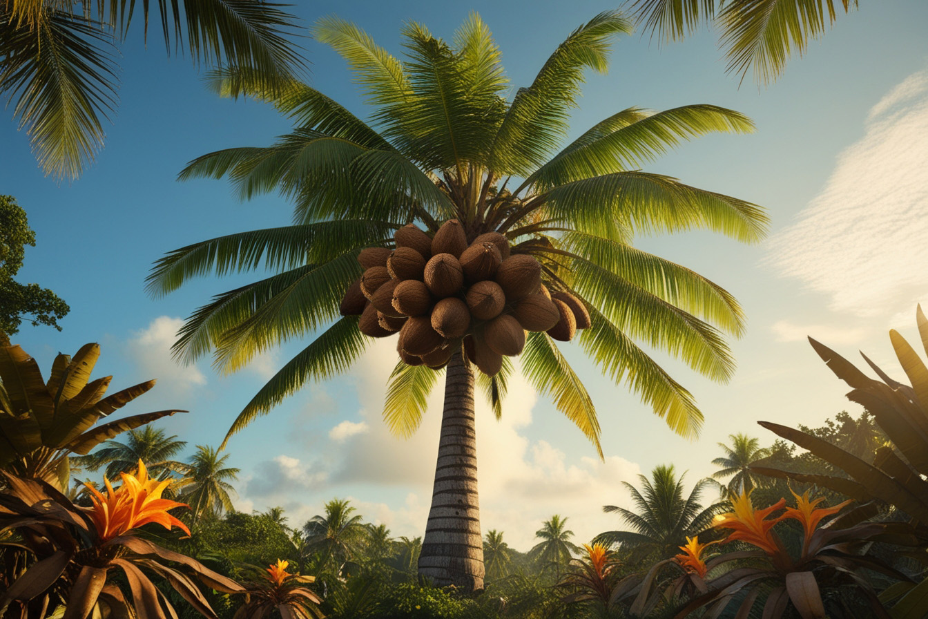 A_majestic_coconut_tree_treasurestands_tall_amidst_a_lush_trop_coconut_treasure