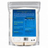 Back of 7Ray Fine Desiccated Coconut 250g pack showing the product label